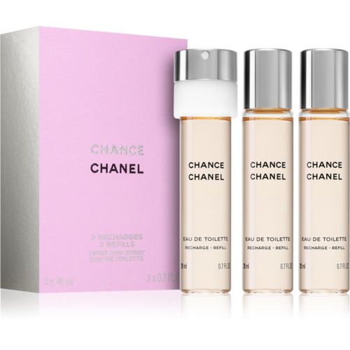 Chance Eau de Toilette da donna 3 x 20 ml - Chanel - Modalova