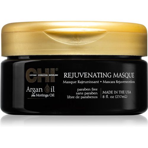 Argan Oil Rejuvenating Masque mascarilla nutritiva para cabello seco y dañado 237 ml - CHI - Modalova