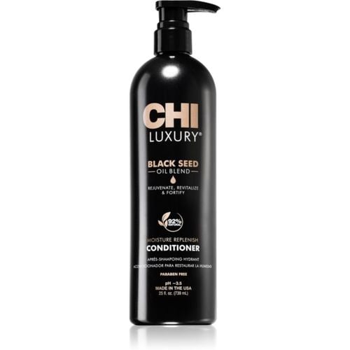 Luxury Black Seed Oil Moisture Replenish Conditioner acondicionador hidratante para facilitar el peinado 739 ml - CHI - Modalova