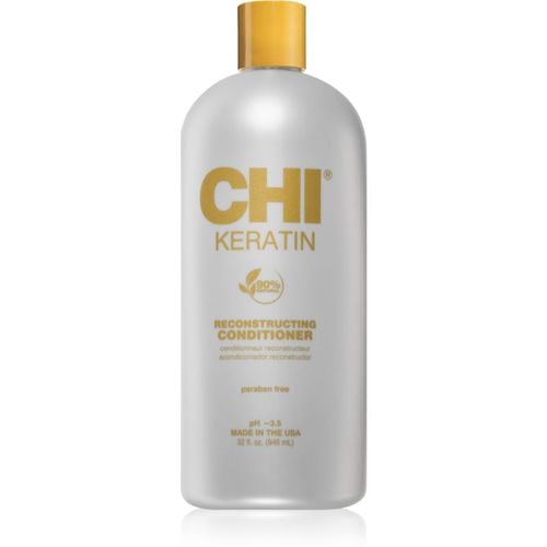 Keratin acondicionador con queratina para cabello seco y rebelde 946 ml - CHI - Modalova