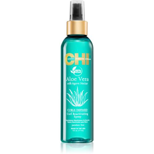 Aloe Vera Curl Reactivating spray hidratante para cabello ondulado y rizado 177 ml - CHI - Modalova