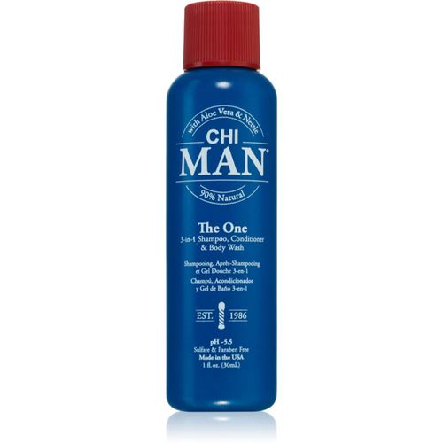 Man The One Shampoo, Conditioner und Duschgel 3 in 1 30 ml - CHI - Modalova