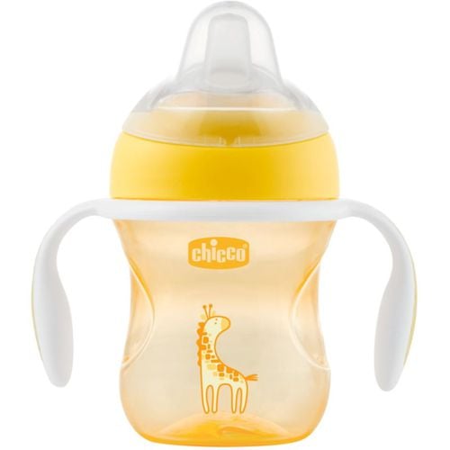 Transition Cup Yellow Tasse mit Griffen 4 m+ 200 ml - Chicco - Modalova