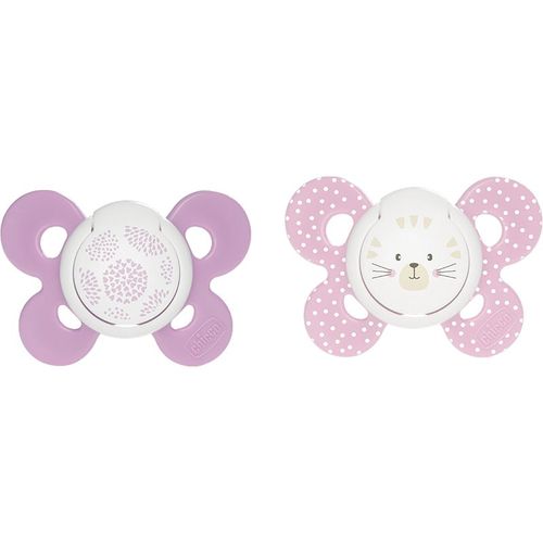 Physio Comfort 6-16m chupete Girl - Dots/Cat 2 ud - Chicco - Modalova