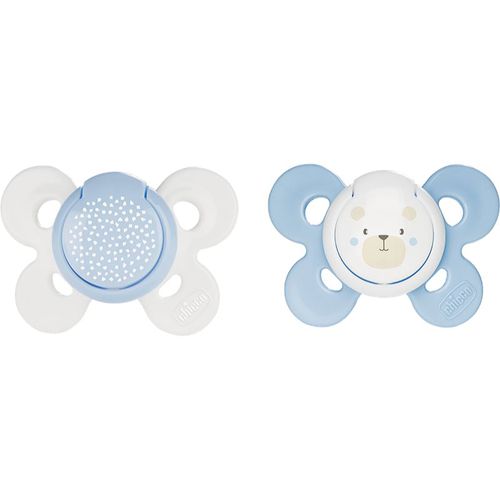 Physio Comfort 0-6m chupete Boy-Bear/Dots 2 ud - Chicco - Modalova