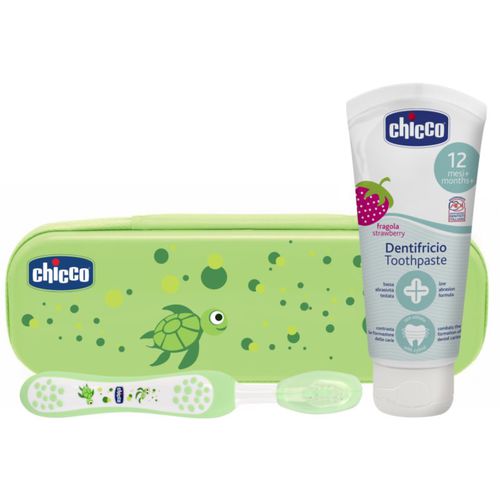 Always Smiling Green Set per la cura dentale Strawberry(per bambini) - Chicco - Modalova