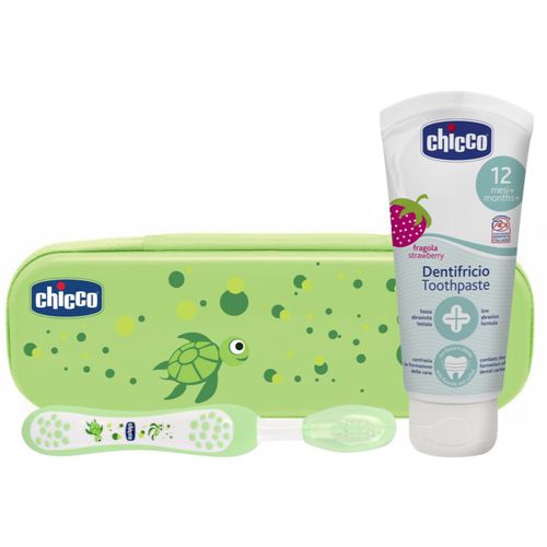 Always Smiling 12m+ Set de cuidado dental para niños Green 12 m+ 1 ud - Chicco - Modalova