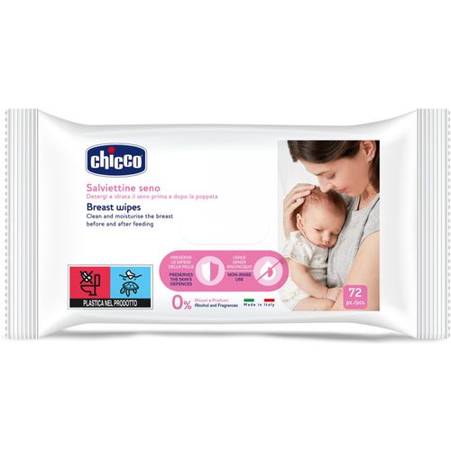 Breast Wipes feuchte Feuchttücher für die Brust 72 St - Chicco - Modalova