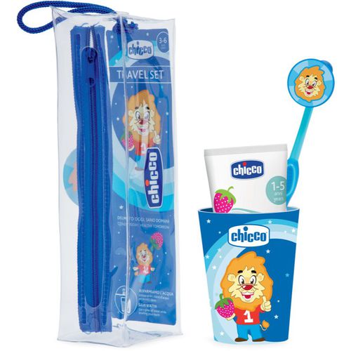 Travel Set Set per la cura dentale Blue 3 y+ 1 pz - Chicco - Modalova