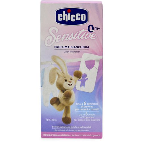 Sensitive Linen Freshener Duftsäckchen für den Kleiderschrank 3 St - Chicco - Modalova