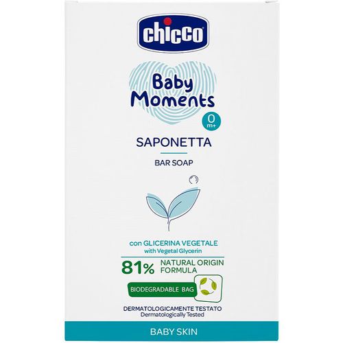 Baby Moments jabón sólido para manos 100 g - Chicco - Modalova