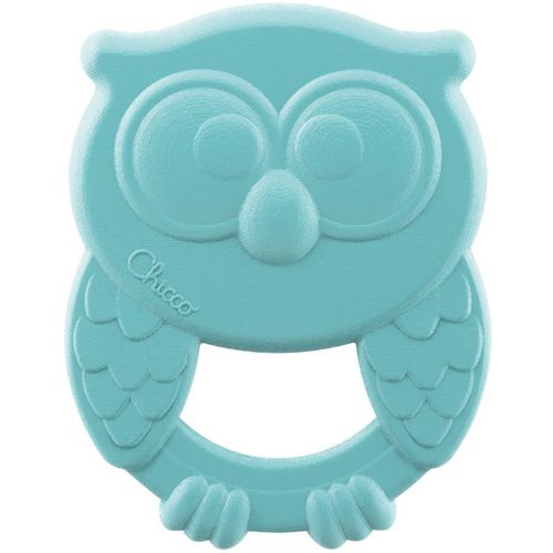 Eco+ Owly Teether dentaruolo Blue 3 m+ 1 pz - Chicco - Modalova