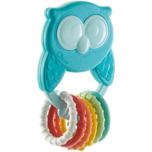 Eco+ Owly Rattle dentaruolo con sonaglio 3 m+ 1 pz - Chicco - Modalova