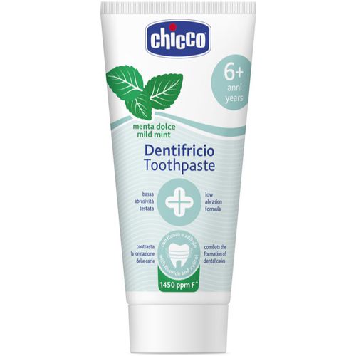 Toothpaste Mild Mint Kinderzahnpasta mit Fluor 6 y+ 50 ml - Chicco - Modalova