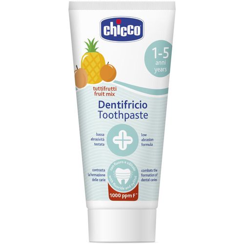 Toothpaste Fruit Mix pasta de dientes para niños con fluoruro 1-5 y 50 ml - Chicco - Modalova