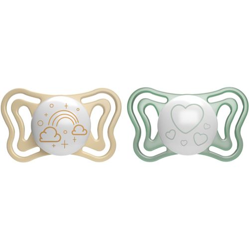 Physio Light Physio Forma Night chupete 2-6 m Gold/Green 2 ud - Chicco - Modalova