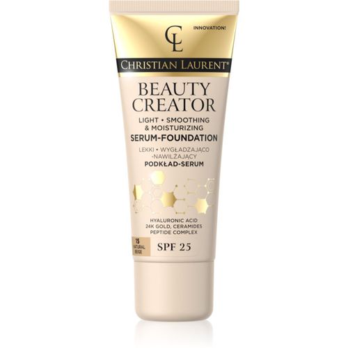 Beauty Creator fondotinta idratante leggero SPF 25 colore 15 Natural Beige 30 ml - Christian Laurent - Modalova