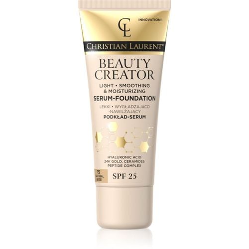 Beauty Creator maquillaje hidratante ligera SPF 25 tono 15 Natural Beige 30 ml - Christian Laurent - Modalova