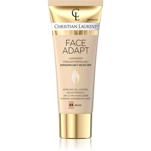 Face Adapt fondotinta idratante lisciante colore 03 Beige 30 ml - Christian Laurent - Modalova