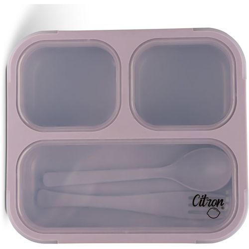 Petit Bento lunch box Purple 16 x18 x4,8 cm 600 ml - Citron - Modalova