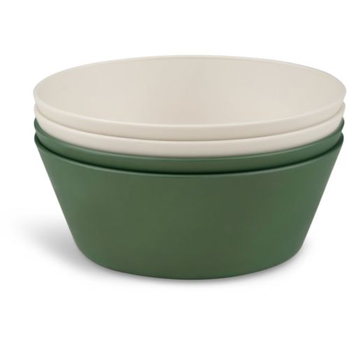 Bio Based Bowls Set bol Green/Cream 4 ud - Citron - Modalova