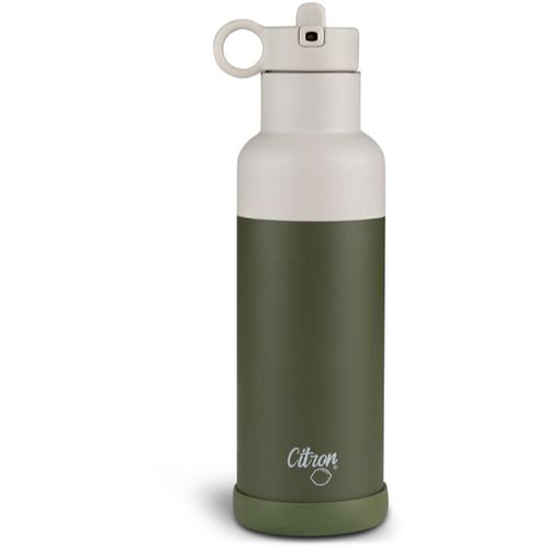 Water Bottle 500 ml (Stainless Steel) Wasserflasche aus Edelstahl Green 500 ml - Citron - Modalova