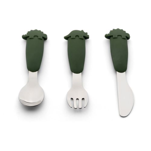 Cutlery Set posate per bambini 3 pz - Citron - Modalova