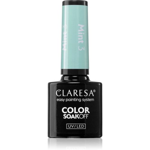 SoakOff UV/LED Color Mint esmalte de uñas en gel tono 3 5 g - Claresa - Modalova