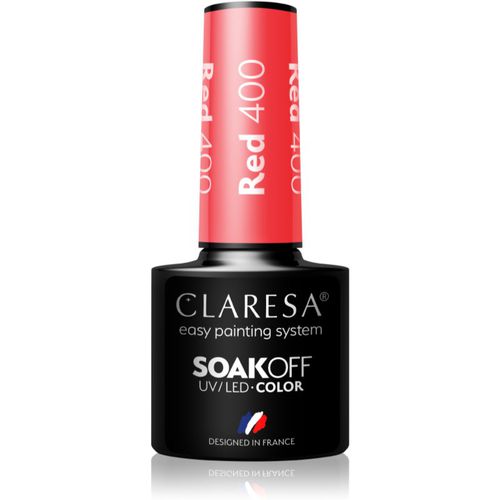 SoakOff UV/LED Color Rainbow Explosion esmalte de uñas en gel tono Red 400 5 g - Claresa - Modalova