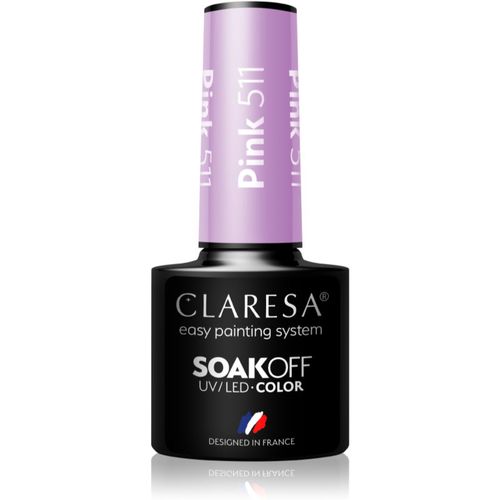 SoakOff UV/LED Color Balloon Journey esmalte de uñas en gel tono Pink 511 5 g - Claresa - Modalova