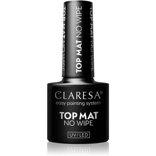 UV/LED Top Mat No Wipe smalto gel top coat effetto mat 5 g - Claresa - Modalova