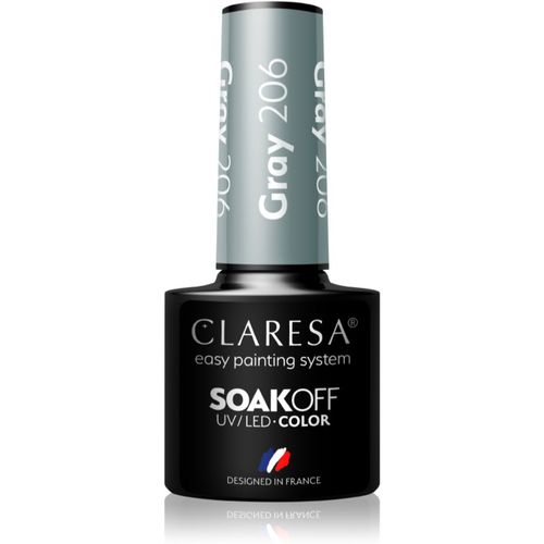 SoakOff UV/LED Color Savanna Vibes gel smalto colore Gray 206 5 g - Claresa - Modalova