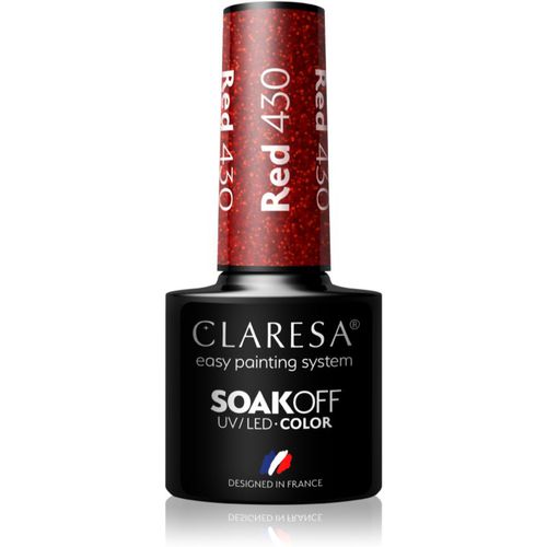 SoakOff UV/LED Color Rainbow Explosion esmalte de uñas en gel tono Red 430 5 g - Claresa - Modalova