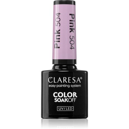 SoakOff UV/LED Color Balloon Journey esmalte de uñas en gel tono Pink 504 5 g - Claresa - Modalova