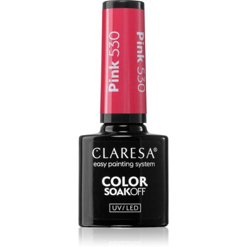 SoakOff UV/LED Color Rainbow Explosion esmalte de uñas en gel tono Pink 530 5 g - Claresa - Modalova