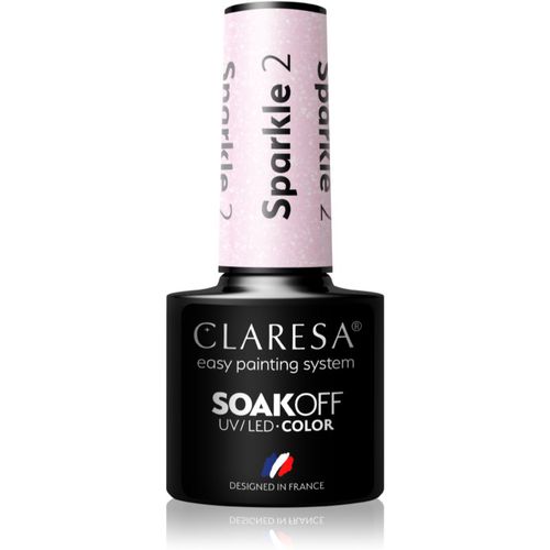 SoakOff UV/LED Color Sparkle gel smalto colore 2 5 g - Claresa - Modalova