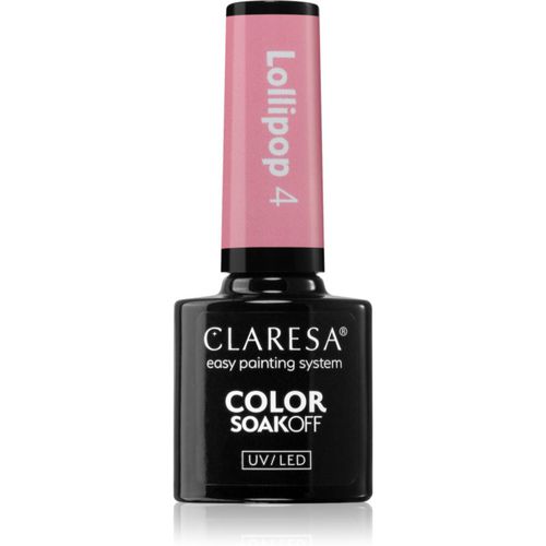 SoakOff UV/LED Color Lollipop esmalte de uñas en gel tono 4 5 g - Claresa - Modalova