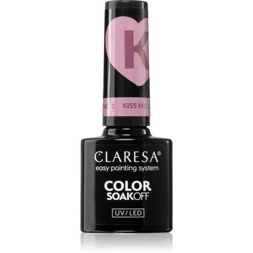 SoakOff UV/LED Color Kiss Me Gel-Nagellack Farbton KISS ME 1 5 g - Claresa - Modalova