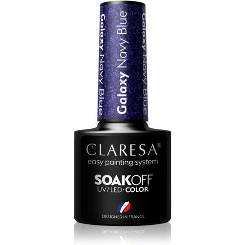 SoakOff UV/LED Color Galaxy esmalte de uñas en gel tono Navy Blue 5 g - Claresa - Modalova