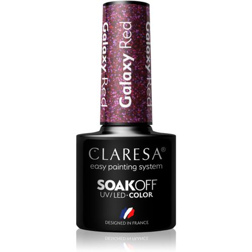 SoakOff UV/LED Color Galaxy esmalte de uñas en gel tono Red 5 g - Claresa - Modalova