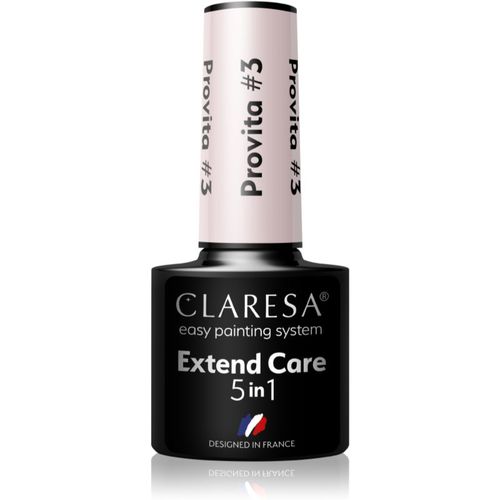 Extend Care 5 in 1 Provita base coat per unghie in gel effetto rigenerante colore #3 5 g - Claresa - Modalova