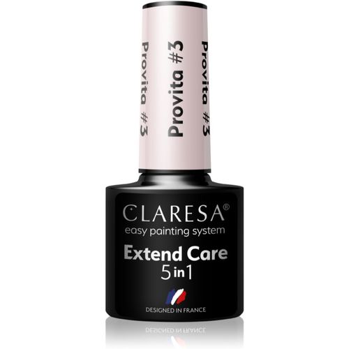 Extend Care 5 in 1 Provita Basislack für Gelnägel mit regenerierender Wirkung Farbton #3 5 g - Claresa - Modalova