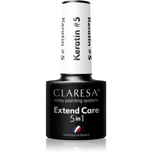 Extend Care 5 in 1 Keratin Basislack für Gelnägel mit nahrhaften Effekt Farbton 5 g - Claresa - Modalova