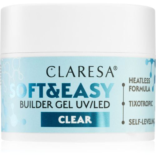 Soft&Easy Builder Gel Basisgel für Nägel Farbton Clear 45 g - Claresa - Modalova