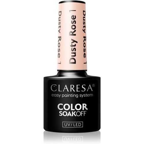 SoakOff UV/LED Color Dusty Rose gel smalto colore 1 5 g - Claresa - Modalova