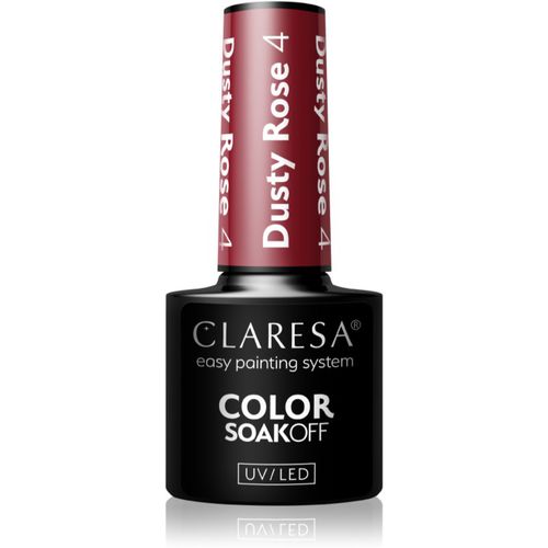 SoakOff UV/LED Color Dusty Rose esmalte de uñas en gel tono 4 5 g - Claresa - Modalova