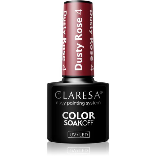 SoakOff UV/LED Color Dusty Rose gel smalto colore 4 5 g - Claresa - Modalova