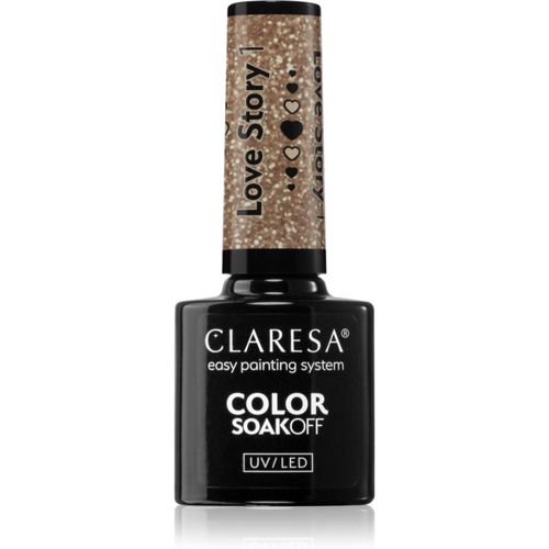 SoakOff UV/LED Color Love Story esmalte de uñas en gel tono 1 5 g - Claresa - Modalova