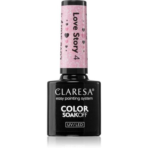 SoakOff UV/LED Color Love Story esmalte de uñas en gel tono 4 5 g - Claresa - Modalova