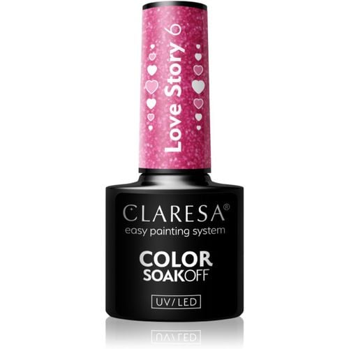 SoakOff UV/LED Color Love Story esmalte de uñas en gel tono 6 5 g - Claresa - Modalova